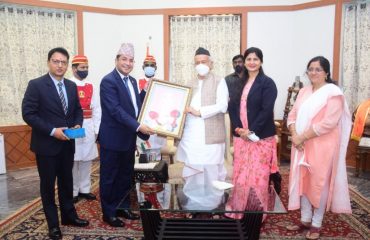 19.03.2022:   Nepal Ambassador meets Governor Koshyari