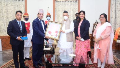 19.03.2022:   Nepal Ambassador meets Governor Koshyari