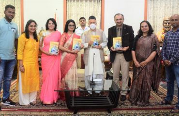 14.04.2022 : Governor released the book based on Dr. B R Ambedkar