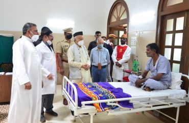 06.05.2022 : Governor visited the Bel Air Hospital