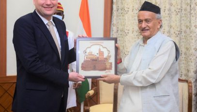 Ambassador of the Republic of Poland to India Prof Adam Burakowski met Governor