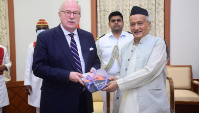 Ambassador of Iceland to India Gudni Bragason met Governor