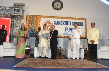 02.06.2022:  Governor presented the Sanskriti Award at Sanskriti Campus, Pune