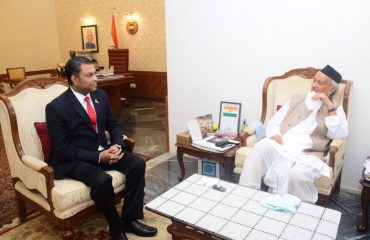 Deputy High Commissioner of the People’s Republic of Bangladesh in Mumbai called on Governor