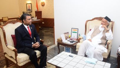 Deputy High Commissioner of the People’s Republic of Bangladesh in Mumbai called on Governor