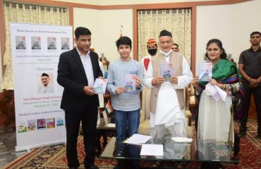 Governor released the book ‘Kartik, Mixie and Climate Change’