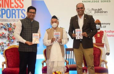 06.06.2022: Governor released the book 'Business of Sports : The Winning Formula For Success'