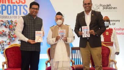 06.06.2022: Governor released the book 'Business of Sports : The Winning Formula For Success'