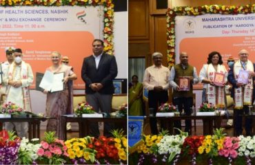 Governor published 'Aarogya Kosh' and presiding over the MoU