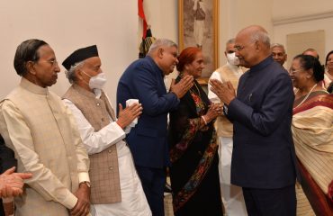 18.07.2022 : Governor met President in farewell meet