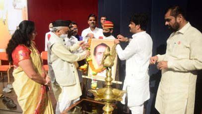 01.08.2022 : Governor paid tributes to Sahitya Ratna Annabhau Sathe