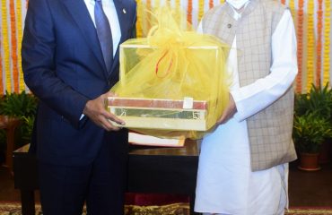 03.08.2022 : मालदीवच्या अध्यक्षांचे राज्यपालांकडून स्वागत