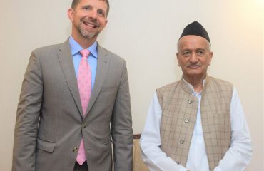 New US Consul General meets Governor Koshyari