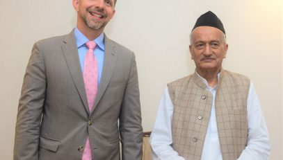 New US Consul General meets Governor Koshyari