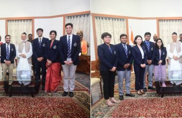 A group of probationary IRS officers of 2020 and 2021 batches met Governor