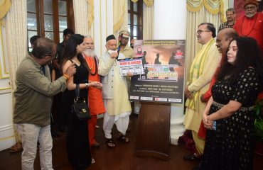 22.08.2022: Governor launches the Mahurat shot of film 'Bharat Ke Agniveer'