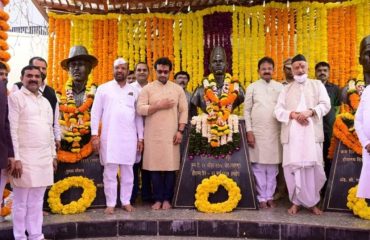 24.08.2022 : Governor visited the birthplace and memorial of Shahid Shivram Hari Rajguru