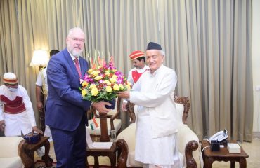 12.10.2022:  Consul General of the Federal Republic of Germany in Mumbai met Governor