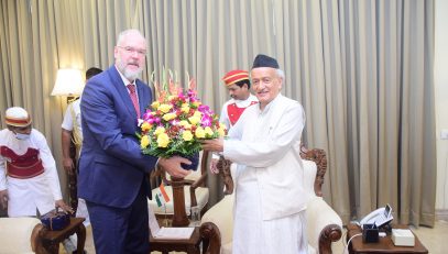 12.10.2022:  Consul General of the Federal Republic of Germany in Mumbai met Governor