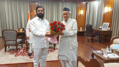 13.10.2022 : CM Shinde called on Governor Koshyari