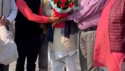 22.10.2022 : Governor arrived at Dehradun in Uttarakhand