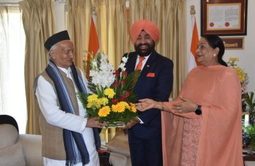 24.10.2022 : राज्यपालांनी घेतली उत्तराखंडच्या राज्यपालांची भेट