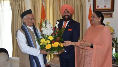 24.10.2022 : Governor met Uttarakhand Governor