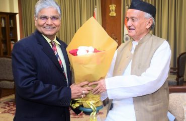 07.11.2022 : Ambassador of India to China Pradeep Kumar Rawat met Governor