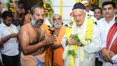 18.11.2022 : Governor attended the Sri Venkateshwara Swami Kalyanam Mahotsav