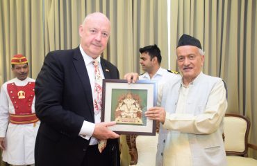 22.11.2022 : Ambassador of the Royal Danish Embassy in India Freddy Svane called on Governor