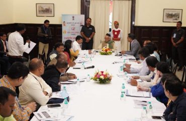 22.12.2022 : Governor conducted the Pradhan Mantri TB Mukt Bharat Abhiyan meeting