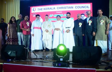 08.01.2023 : Governor presides over the Annual Day celebrations of Kerala Christian Council Mumbai