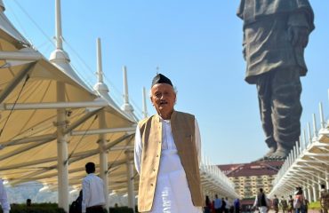 राज्यपालांनी दिली 'स्टॅचू ऑफ युनिटी'ला भेट