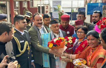 15.01.2023 : Governor arrives in Lucknow, Uttar Pradesh