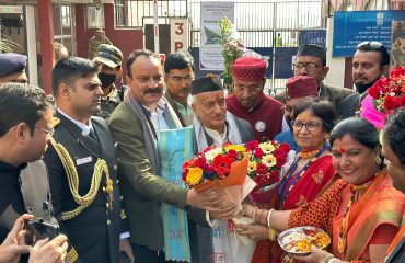 15.01.2023 : राज्यपालांचे लखनऊ, उत्तर प्रदेश येथे आगमन