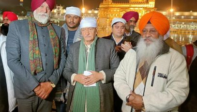 17.01.2023 : Governor visits Golden Temple in Amritsar