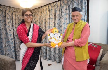 19.01.2023 : केंद्रीय राज्यमंत्री अनुप्रिया पटेल – राज्यपाल कोश्यारी भेट