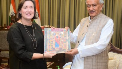 25.01.2023 : CG of Ireland in Mumbai Anita Kelly met Governor