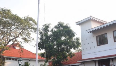 Governor unfurled the National Flag at Raj Bhavan On the occasion of Republic Day