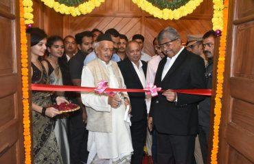30.01.2023 : Governor inaugurated the new office premises of the Dr. Homi Bhabha State University