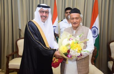 02.02.2023 : New Ambassador of Saudi Arabia meets Governor