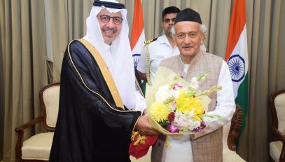 02.02.2023 : New Ambassador of Saudi Arabia meets Governor