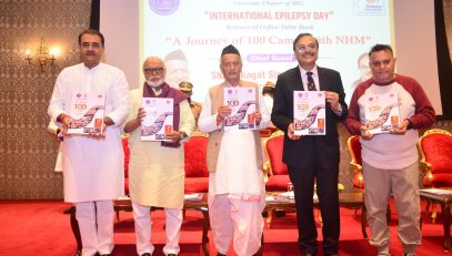 13.02.2023 : Governor releases CTB of ‘A Journey of 100 Camps with NHM’