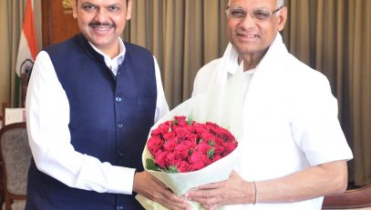 22.02.2023 : Dy CM Fadnavis meets Governor Bais