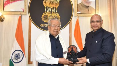 23.02.2023 : Governor Ramesh Bais meets Chhattisgarh’s Governor
