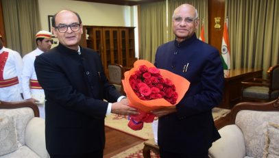 06.03.2023: Upa Lokayukta of Maharashtra Sanjay Bhatia meets Governor