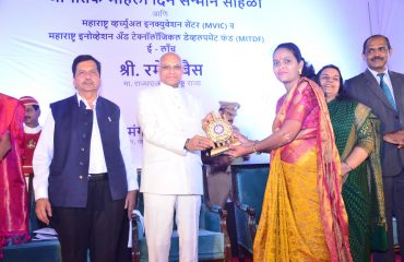 08.03.2023: राज्यपालांच्या उपस्थितीत 'जागतिक महिला दिन सन्मान' सोहळा संपन्न