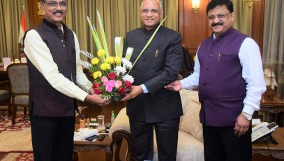 10.03.2023 : VC of the RSTMN University meets Governor