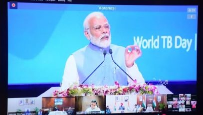PM addressed the 'One World TB Summit' at Varanasi on the occasion of World TB Day