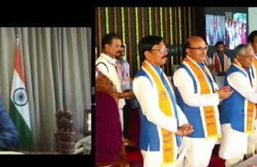 29.03.2023 : Governor presided over the Convocation of Shivaji University, Kolhapur
